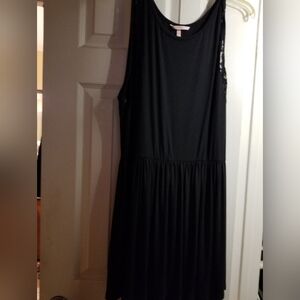 Victoria Secret sleeveless black dress L